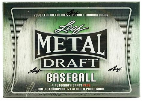 2020 leaf metal draft baseball jumbo box|leaf metal draft checklist.